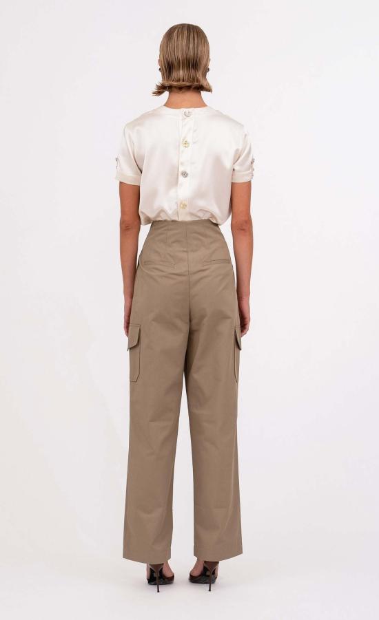  논살란트 레이블 블라우스 넌샬런트 라벨 니나  샴페인 - NONCHALANT LABEL