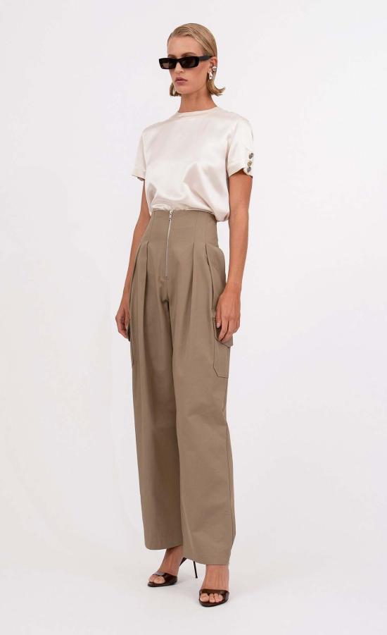  논살란트 레이블 블라우스 넌샬런트 라벨 니나  샴페인 - NONCHALANT LABEL