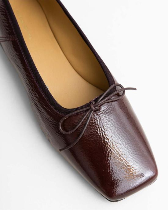  만수르 가브리엘 플랫 슈즈 스퀘어 토 발레리나 오베르진 - MANSUR GAVRIEL