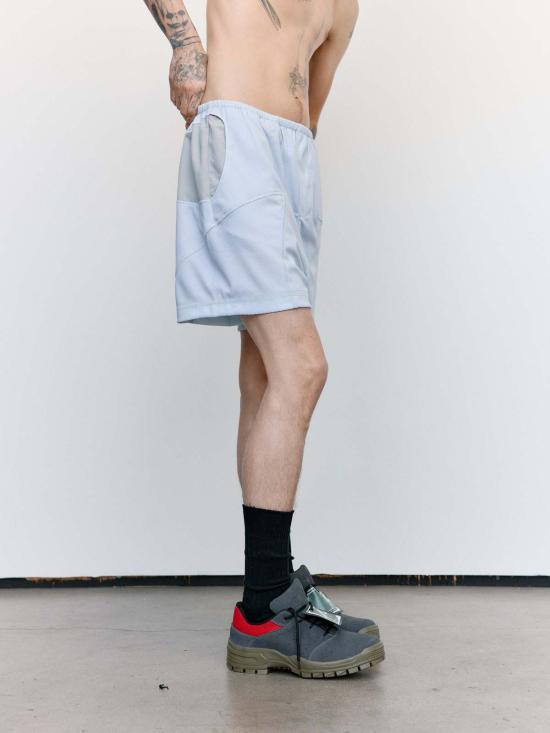  쥐알텐케이 숏팬츠 Gr10 K 테크니컬 저지 컴바크트 반바지 옅은 회색 - GR10K