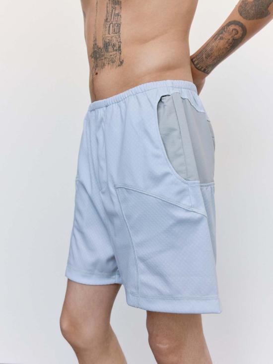  쥐알텐케이 숏팬츠 Gr10 K 테크니컬 저지 컴바크트 반바지 옅은 회색 - GR10K