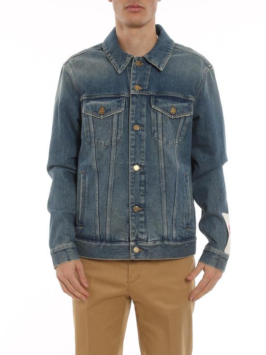 27SS 골든구스 데님 자켓 GMP00284P00062150100 Medium Wash - GOLDEN GOOSE