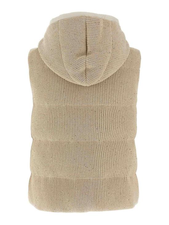  브루넬로 쿠치넬리 베스트 M0DVT2142CDR24 Beige - BRUNELLO CUCINELLI