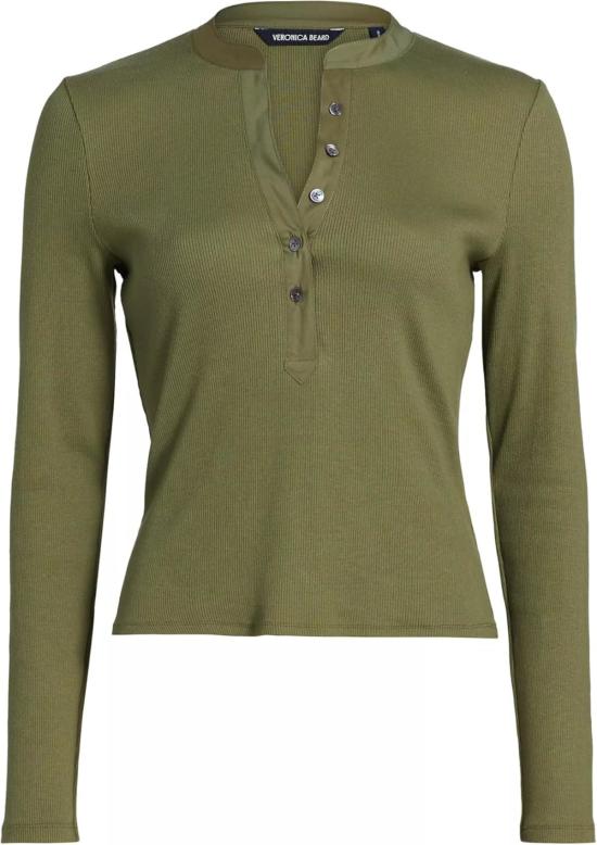  베로니카비어드 블라우스 베로니카 비어드 조셀린 탑 스톤 아미