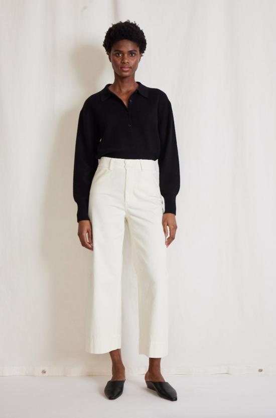  어피스 어파트 스트레이트 팬츠 Apiece Apart 클래식 메리다  크림 - APIECE APART