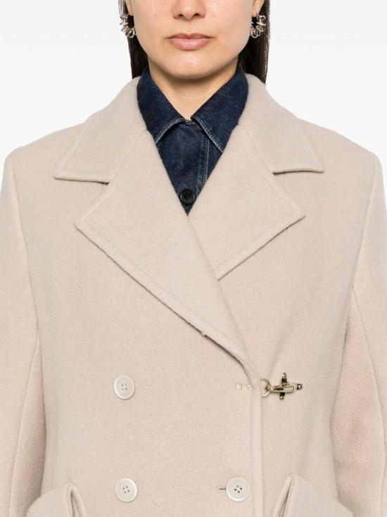  페이 코트 NAW07493110WINC205 Beige - FAY