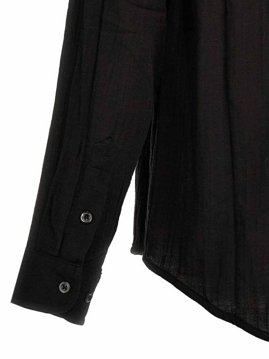  세퍼 긴팔 셔츠 FW23LEOLIGHTBLACK Black - SEFR