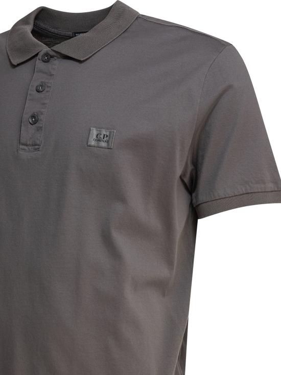 25SS 씨피 컴퍼니 폴로 티셔츠 18CMPL091A006374G935 SMOKED PEARL DOM - C.P. COMPANY