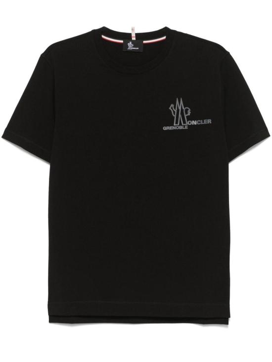 25SS 몽클레어 반팔 티셔츠 8C0001083927999 BLACK DOM