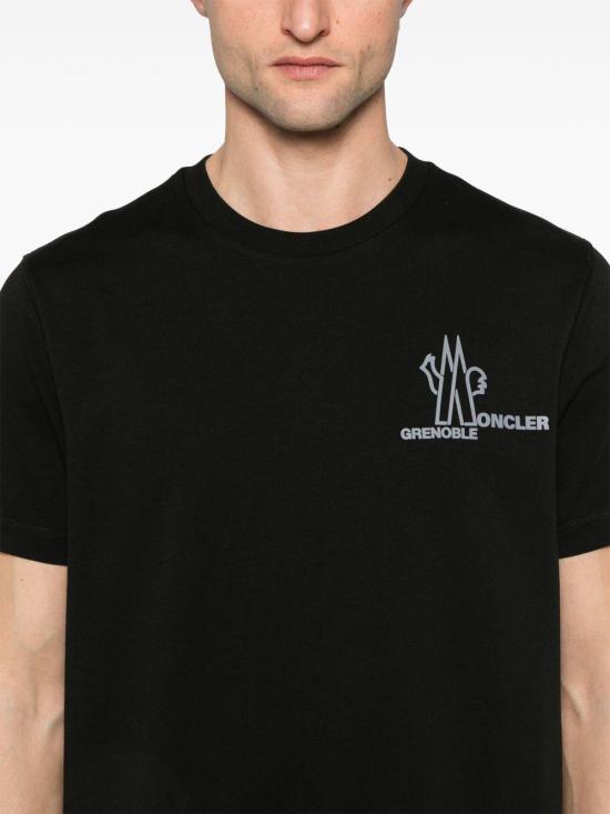 25SS 몽클레어 반팔 티셔츠 8C0001083927999 BLACK DOM - MONCLER