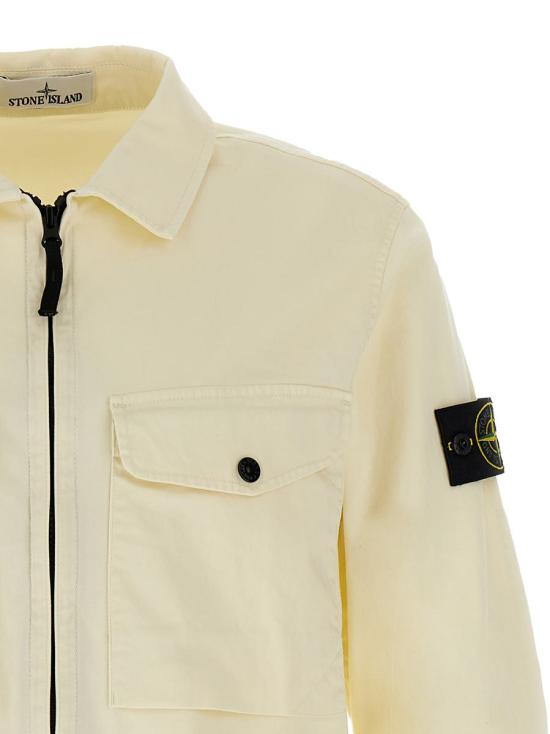 25SS 스톤 아일랜드 자켓 K1S151200128S0012V0093 WHITE DOM - STONE ISLAND