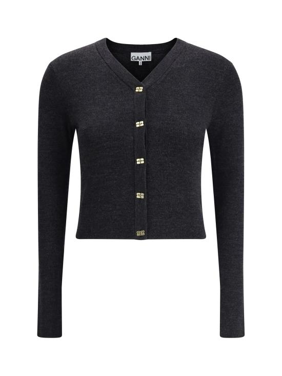 25SS 가니 가디건 K2474 252 GREY