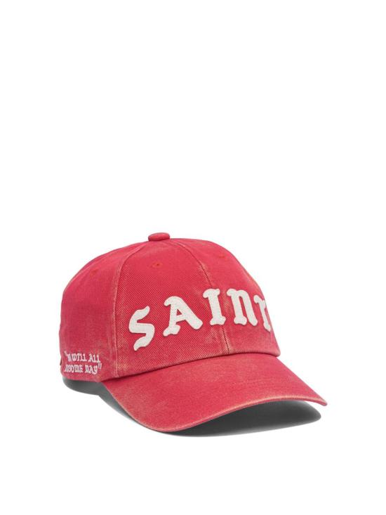 25SS 세인트 미카엘 모자 SM HR8 0000 081RED - SAINT MXXXXXX