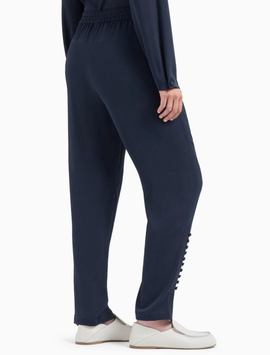 25SS 엠포리오 아르마니 스트레이트 팬츠 EW000864AF12521UB081 OVERSEAS BLUE - EMPORIO ARMANI