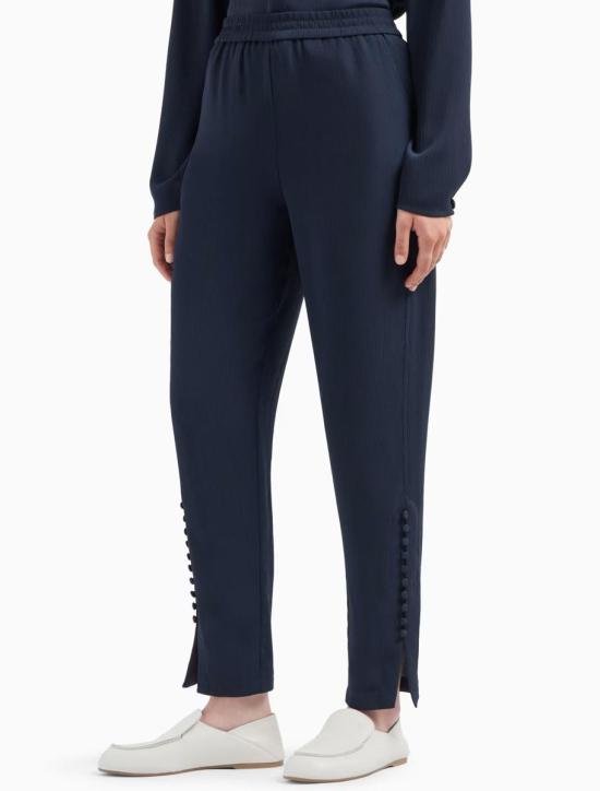 25SS 엠포리오 아르마니 스트레이트 팬츠 EW000864AF12521UB081 OVERSEAS BLUE - EMPORIO ARMANI