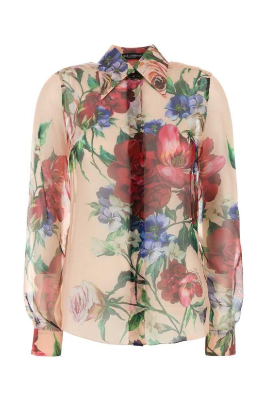 25SS 돌체앤가바나 긴팔 티셔츠 F5R64TIS1Y7 H25PR BFIORIANTICHIFNUD