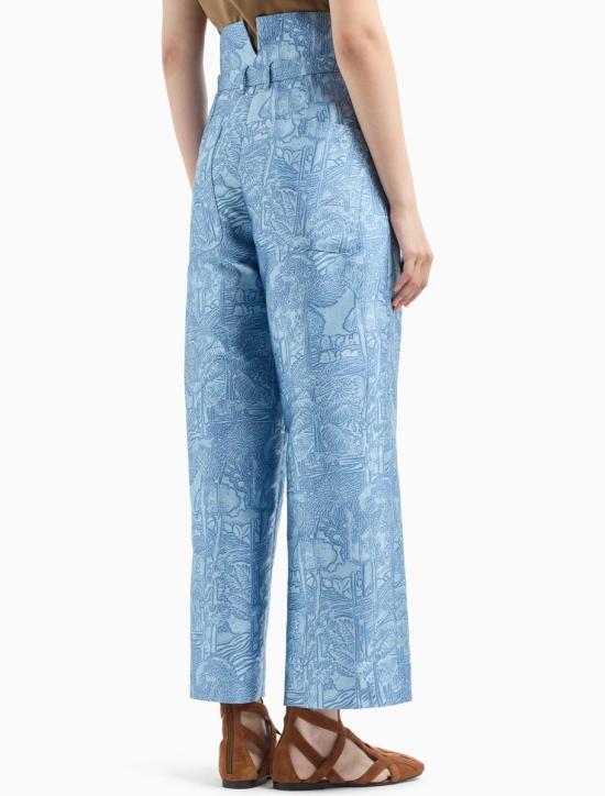 25SS 엠포리오 아르마니 숏팬츠 EW001571TE13445F9024 BLUE - EMPORIO ARMANI