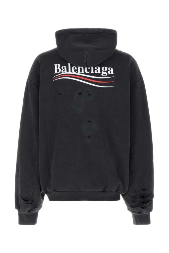 25SS 발렌시아가 스웨터 818557TRVP9 9756 Black - BALENCIAGA