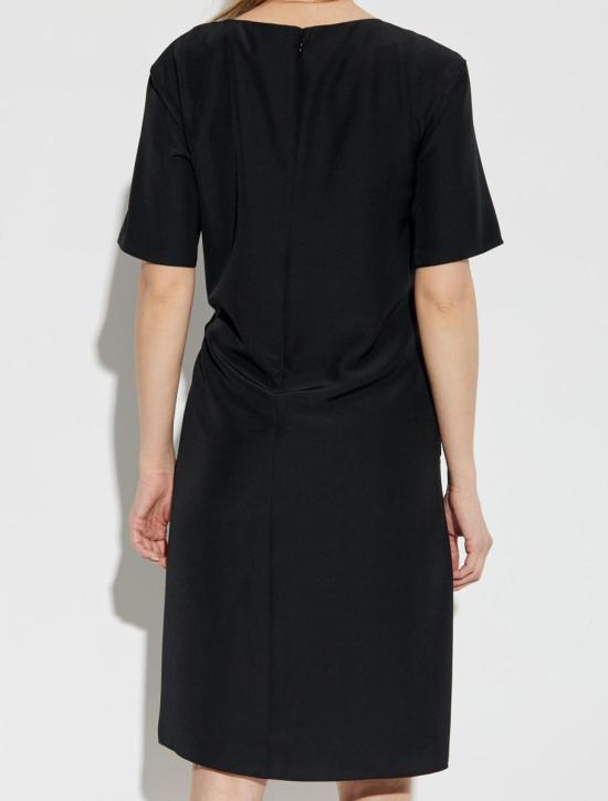 25SS 엠포리오 아르마니 미디 원피스 EW001538TE14039UC001 Black - EMPORIO ARMANI