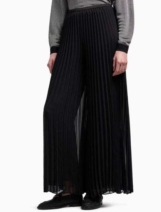 25SS 엠포리오 아르마니 스트레이트 팬츠 EW000840AF10209UC001 Black - EMPORIO ARMANI