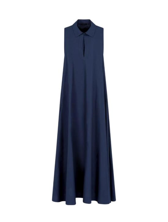 25SS 엠포리오 아르마니 롱 원피스 EW000768AF10010UB115 BLUE