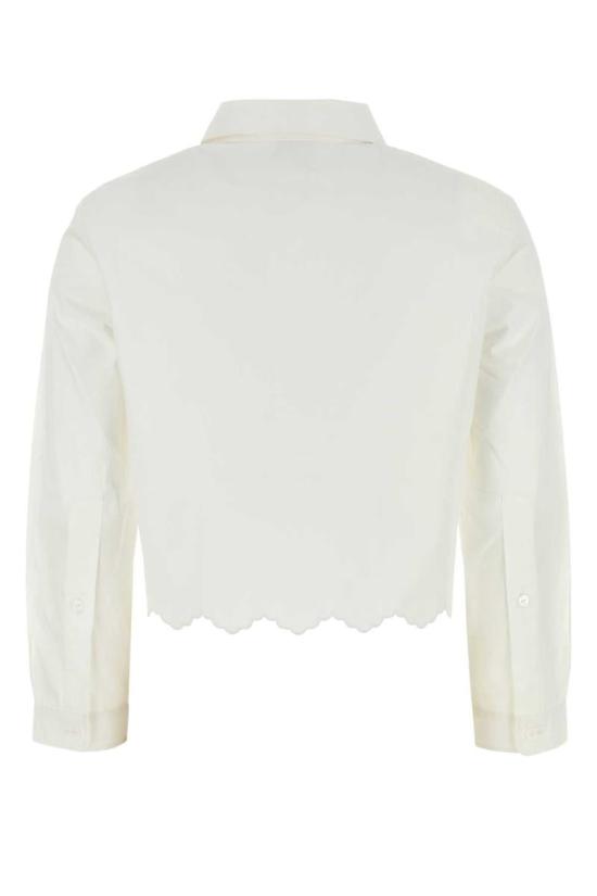 25SS 파투 블라우스 BL0380017 001W WHITE - PATOU