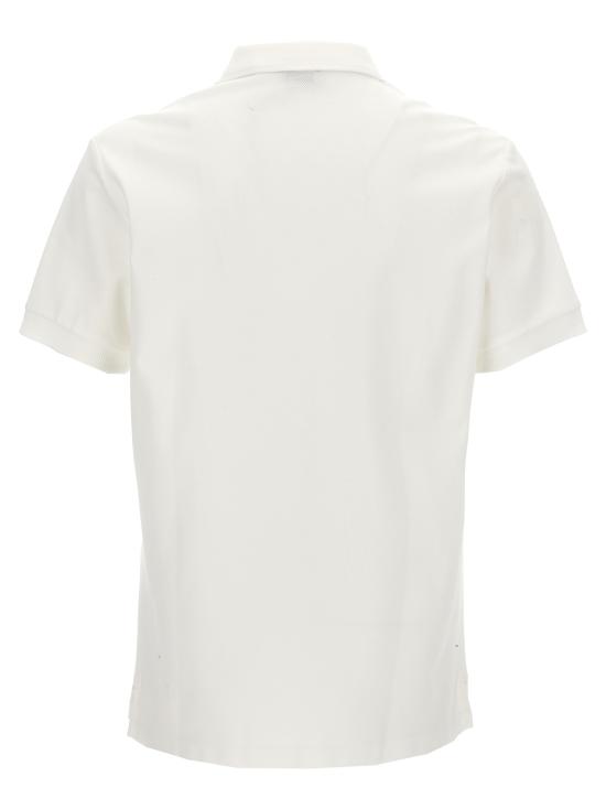 25FW 버버리 코튼 폴로 티셔츠 8099166WHITE White - BURBERRY