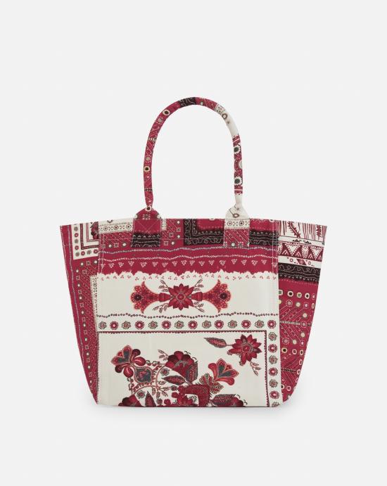 25SS 이자벨마랑 YENKY 엔키 토트백  PM0002FAC1X11M 70RD Red - ISABEL MARANT