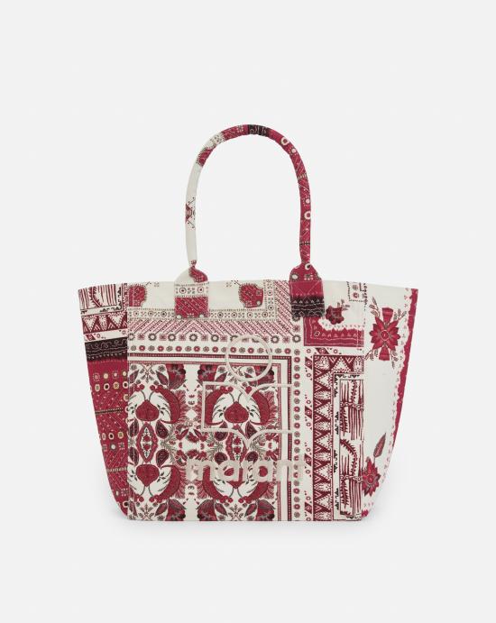 25SS 이자벨마랑 YENKY 엔키 토트백  PM0002FAC1X11M 70RD Red