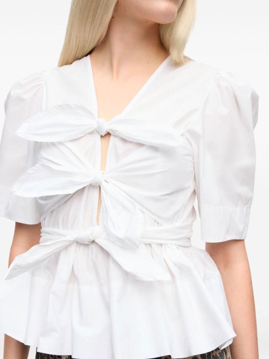 25SS 가니 셔츠 W0309 151 White - GANNI