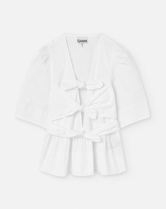 25SS 가니 셔츠 W0309 151 White