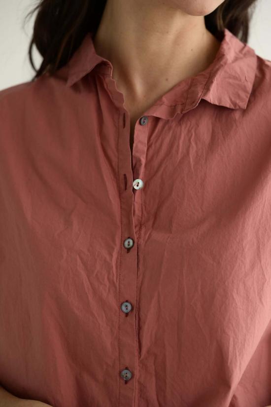  앨범 디 파밀리아 반팔 티셔츠 Album Di Famiglia 쇼트 민소매  코랄 - ALBUM DI FAMIGLIA