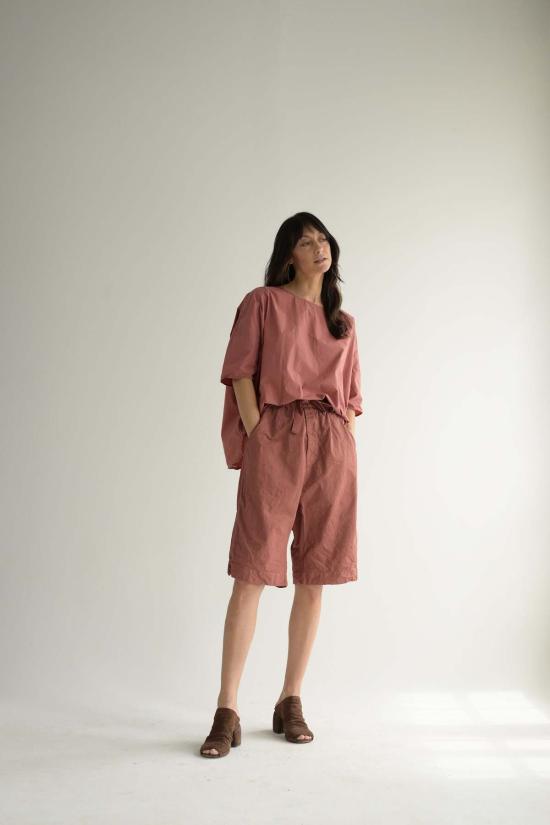  앨범 디 파밀리아 숏팬츠 앨범 Di Famiglia 버뮤다 반바지 산호 - ALBUM DI FAMIGLIA