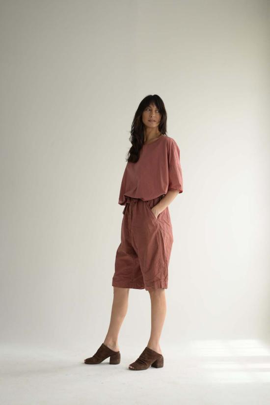  앨범 디 파밀리아 숏팬츠 앨범 Di Famiglia 버뮤다 반바지 산호 - ALBUM DI FAMIGLIA