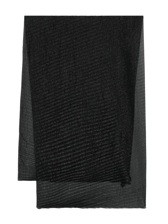 25SS 엠포리오 아르마니 머플러/스카프 EW001866 AF15675 UC001 BLACK