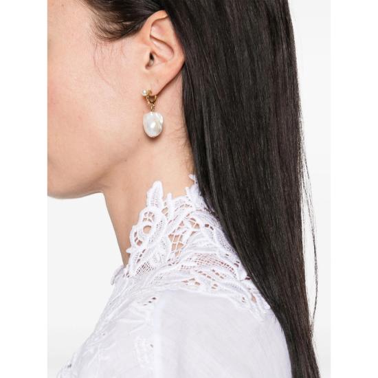 25SS 에르마노 설비노 블라우스 D464Q300NZR 10602 WHITE - ERMANNO SCERVINO