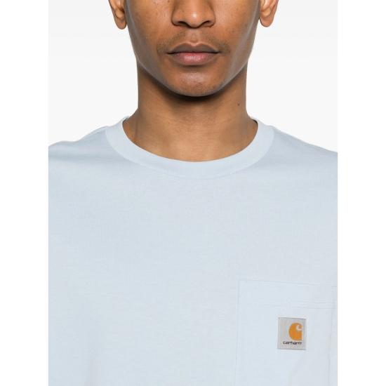 25SS 칼하트 반팔 티셔츠 I030434 2P5XX BLUE - CARHARTT