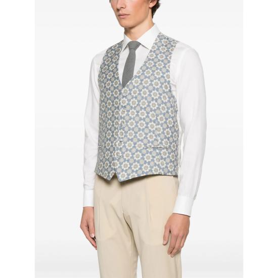 25SS 레이디 앤 베스트 GILET5 G345 03 BLUE NEUTRALS - LADY ANNE