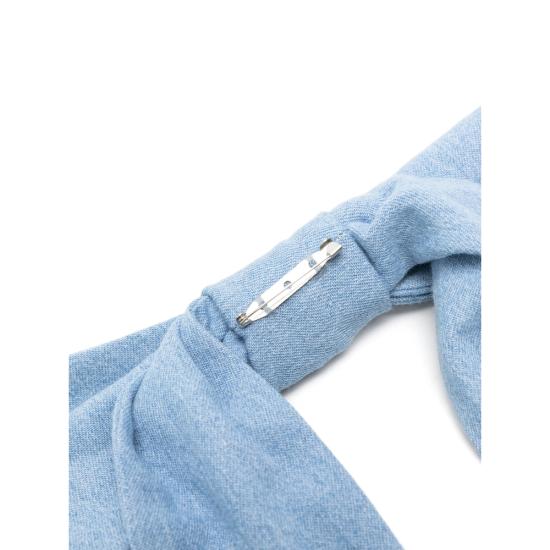 25SS 이엘브이 데님 브로치 DENIM BOW LGBLU BLUE - E.L.V. DENIM