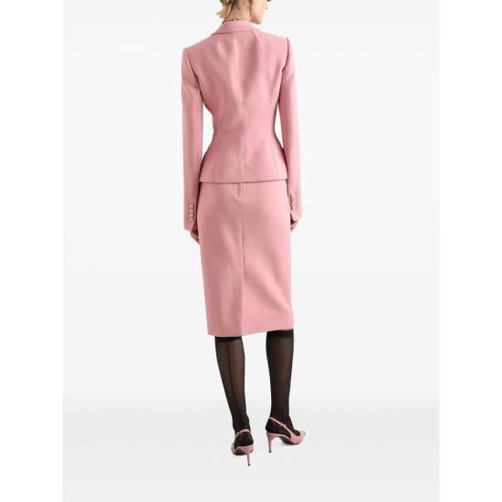 25SS 돌체앤가바나 미디 스커트 F4CJGT FU2L8 F0473 PINK - DOLCE & GABBANA