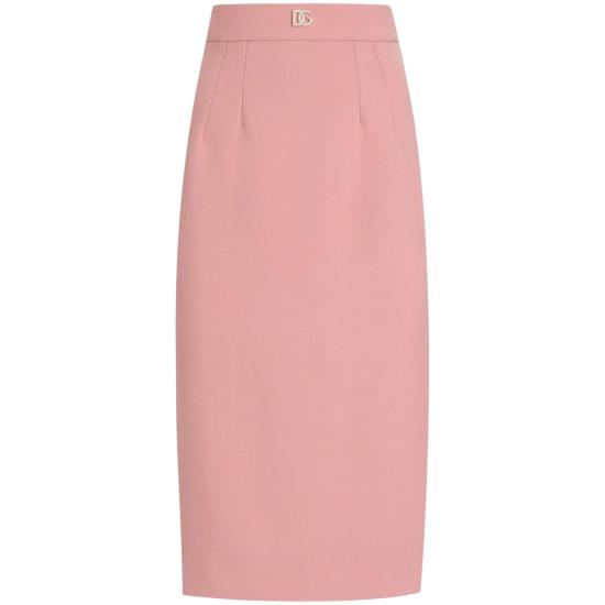 25SS 돌체앤가바나 미디 스커트 F4CJGT FU2L8 F0473 PINK