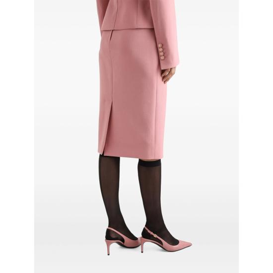 25SS 돌체앤가바나 미디 스커트 F4CJGT FU2L8 F0473 PINK - DOLCE & GABBANA