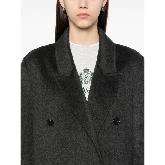 24FW 스포티앤리치 코트 OW025500000GY ANTHR GREY - SPORTY & RICH