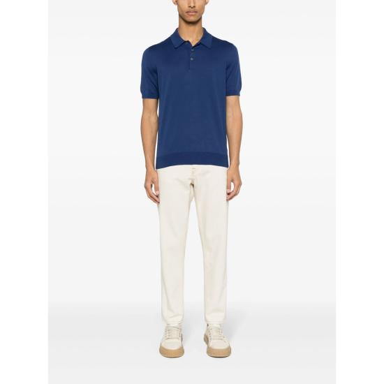 25SS 라 필러리아 폴로 티셔츠 43110 29401 580 BLUE - LA FILERIA