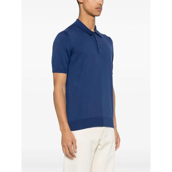 25SS 라 필러리아 폴로 티셔츠 43110 29401 580 BLUE - LA FILERIA