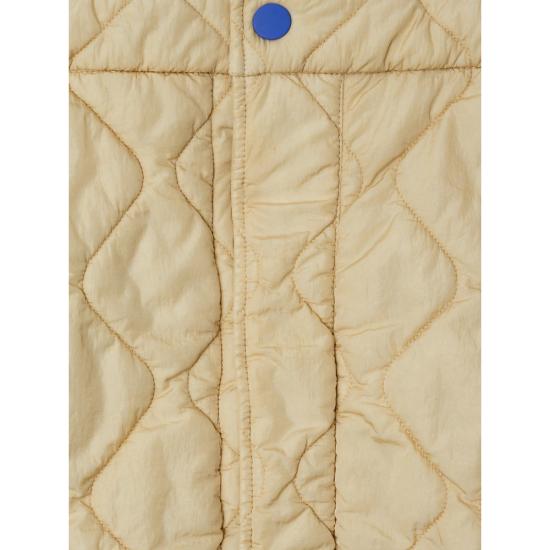  버버리 퀼티드 미니 숏 스커트 8081126 SP24 WO ZA B7348 NEUTRALS - BURBERRY