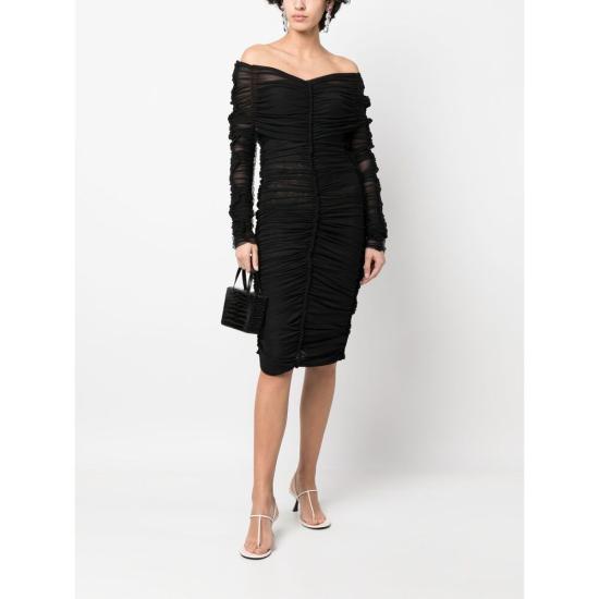  Ester Manas 미디 원피스 22DRS133ME1 BLACK - OTHER BRANDS