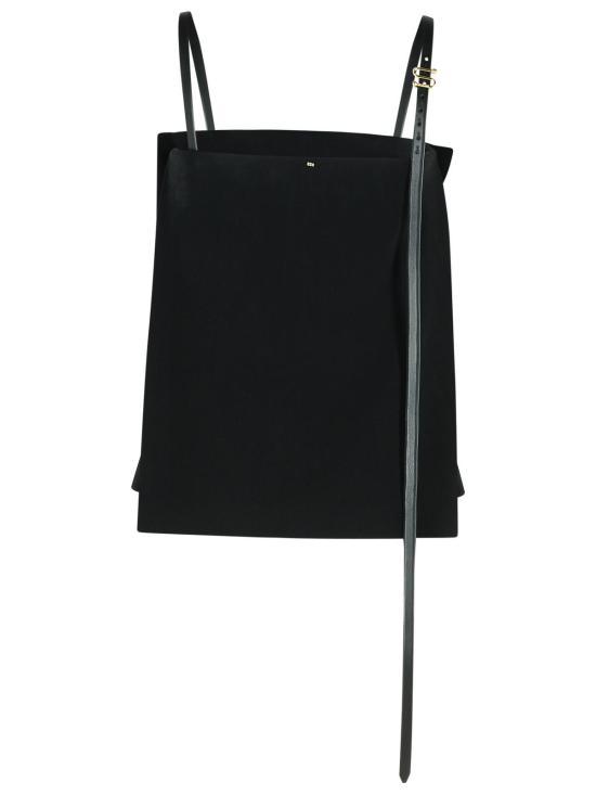 25SS 스포트막스 민소매 티셔츠 2512161013003 Black - SPORTMAX