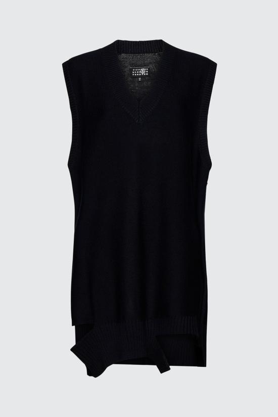 25SS MM6 메종마르지엘라 숏 원피스 S52DA0034 M13044900 Black