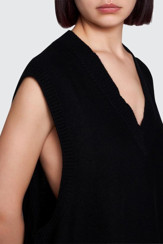 25SS MM6 메종마르지엘라 숏 원피스 S52DA0034 M13044900 Black - MM6 MAISON MARGIELA